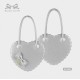 Sheep Puff Heart Shaped Patent PU Bag(Limited Reservation/7 Colours/Full Payment Without Shipping)